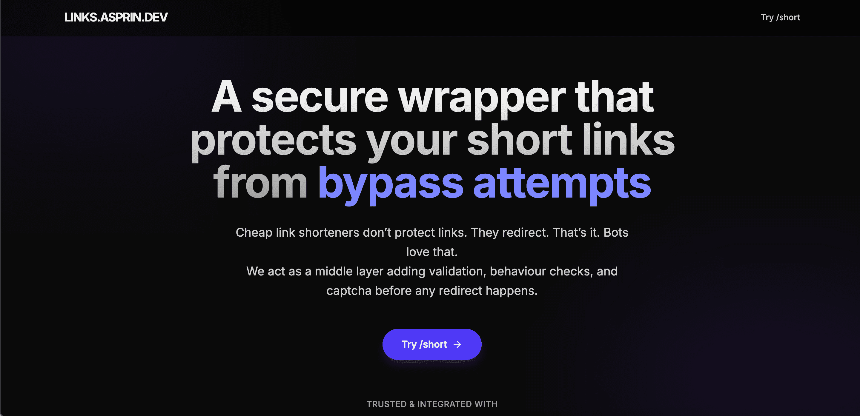 Secure Link Wrapper System