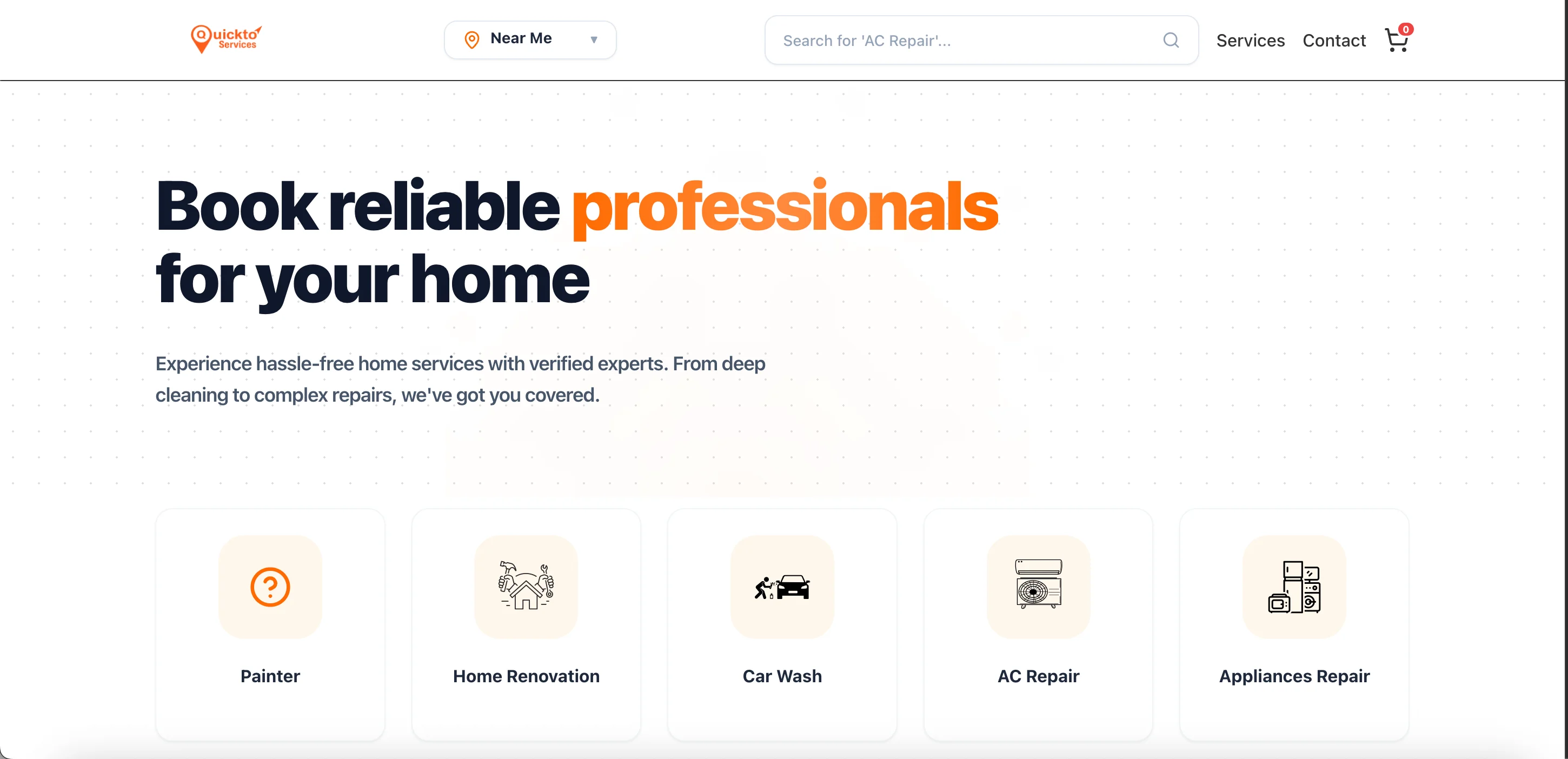 Quick to Services